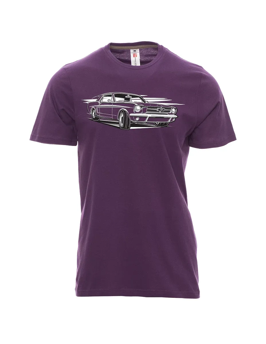 Purple men´s T-shirt Mustang