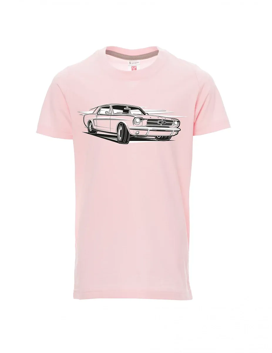 Light pink children´s T-shirt Mustang