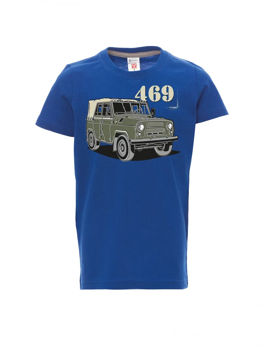 Blue children´s T-shirt UAZ 469
