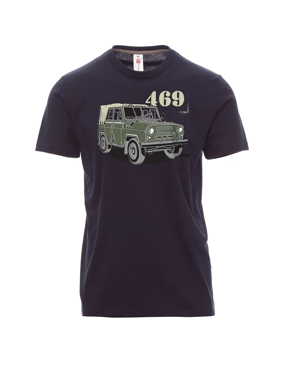 Black men´s T-shirt UAZ 469