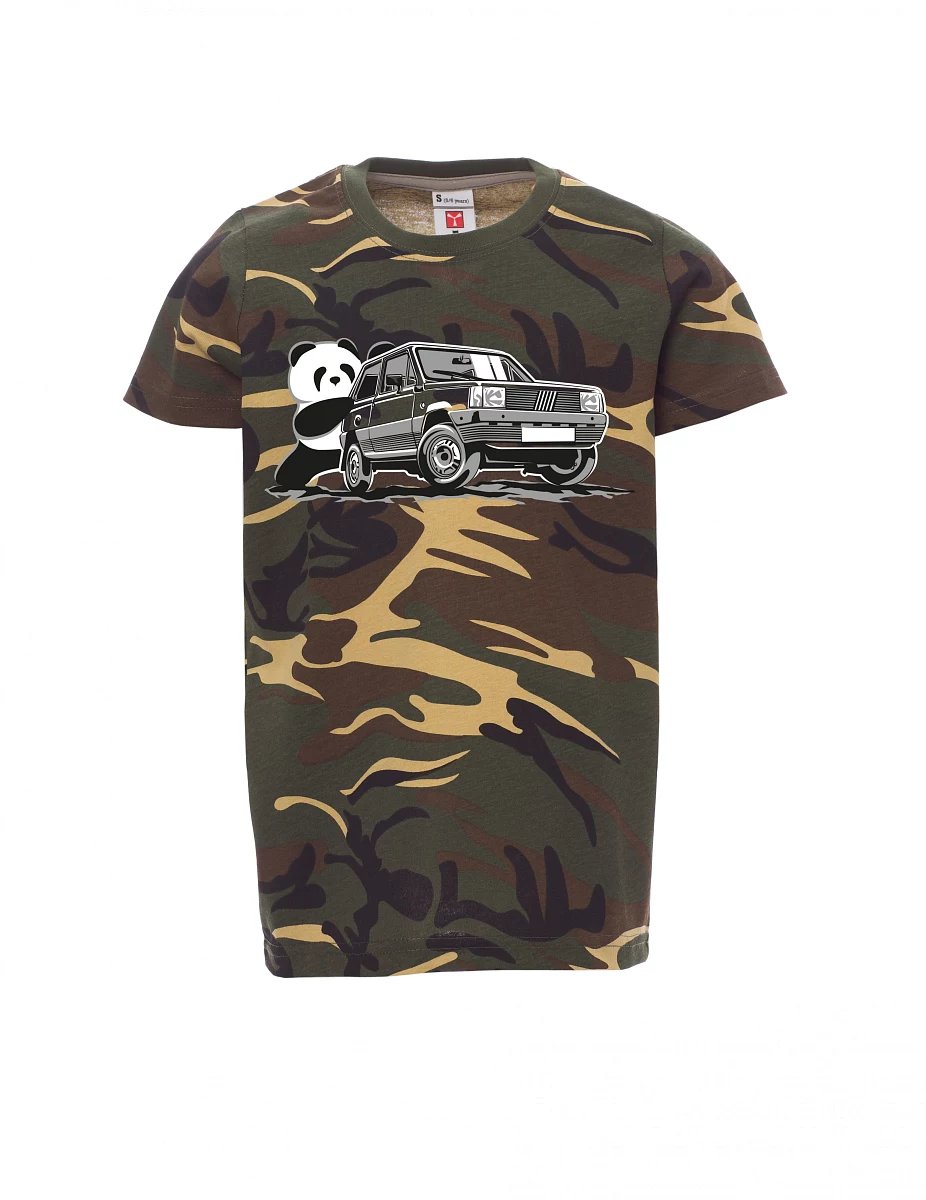 Camouflage children´s T-shirt Italian veteran F Panda