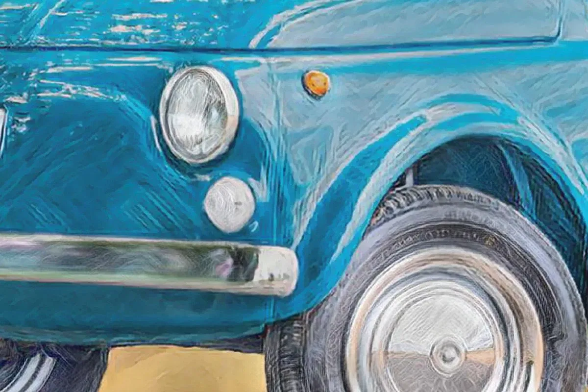 Painting Italian veteran F 500