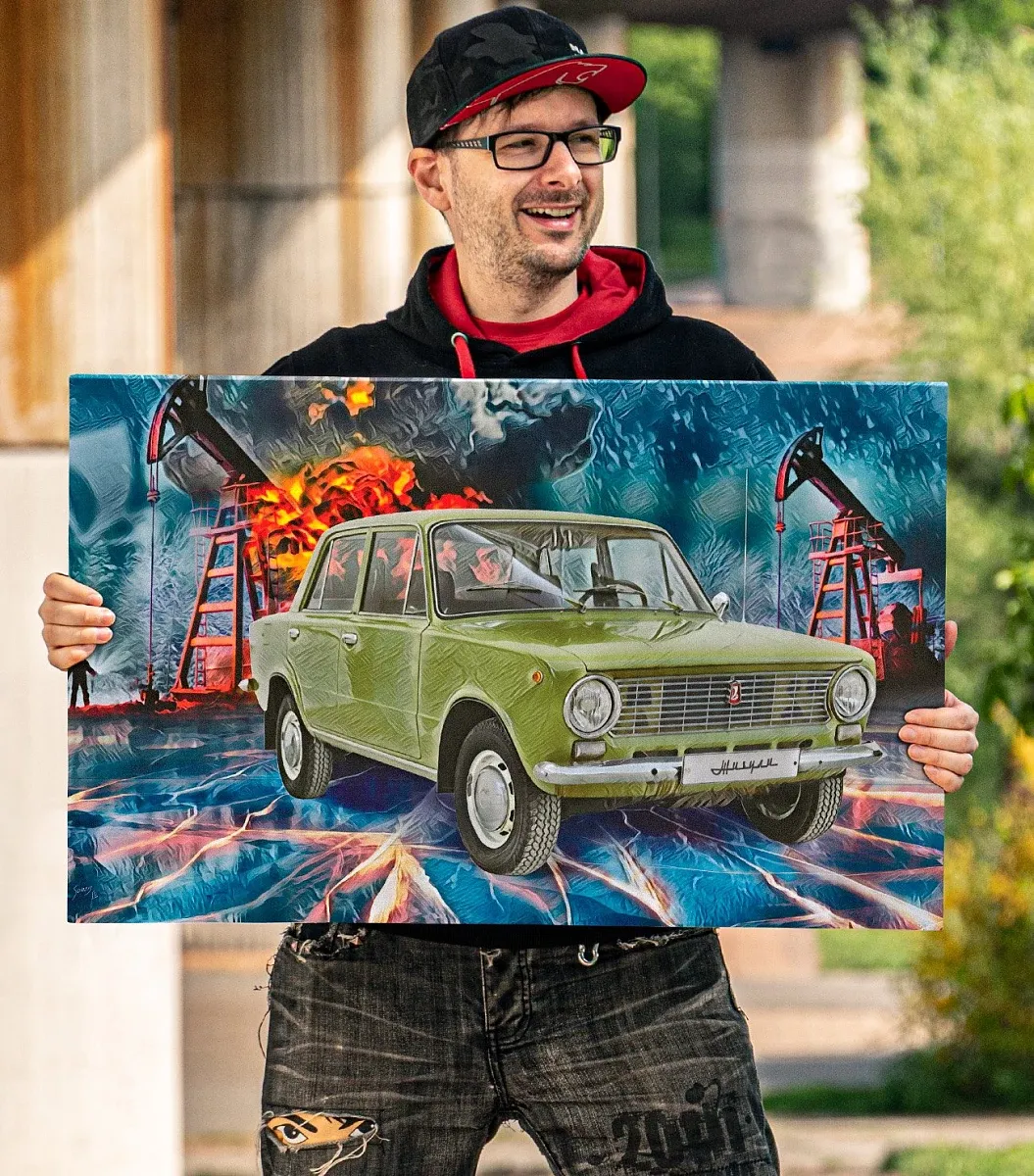 Painting Lada-Žiguli