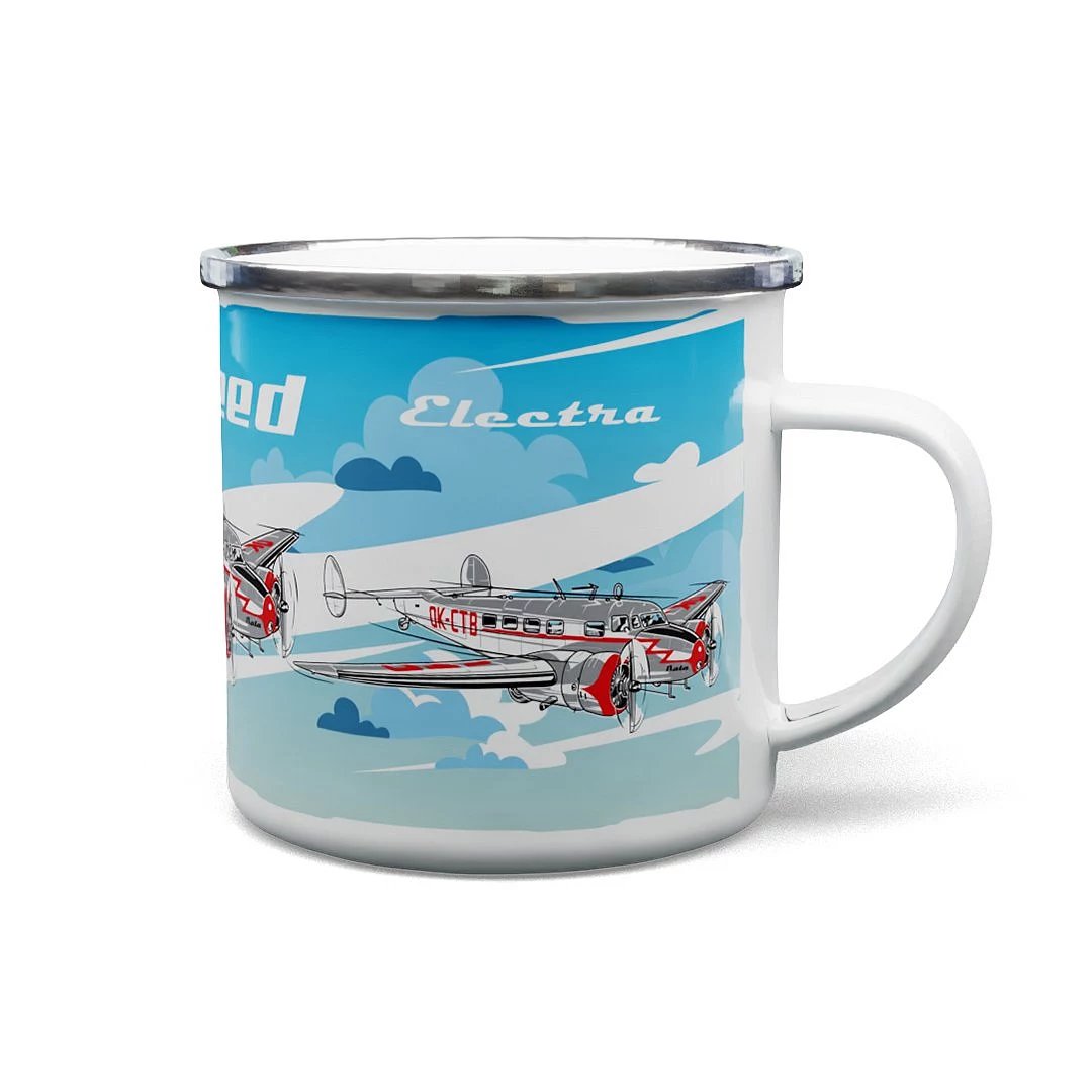 Tin mug Lockheed L-10 330 ml