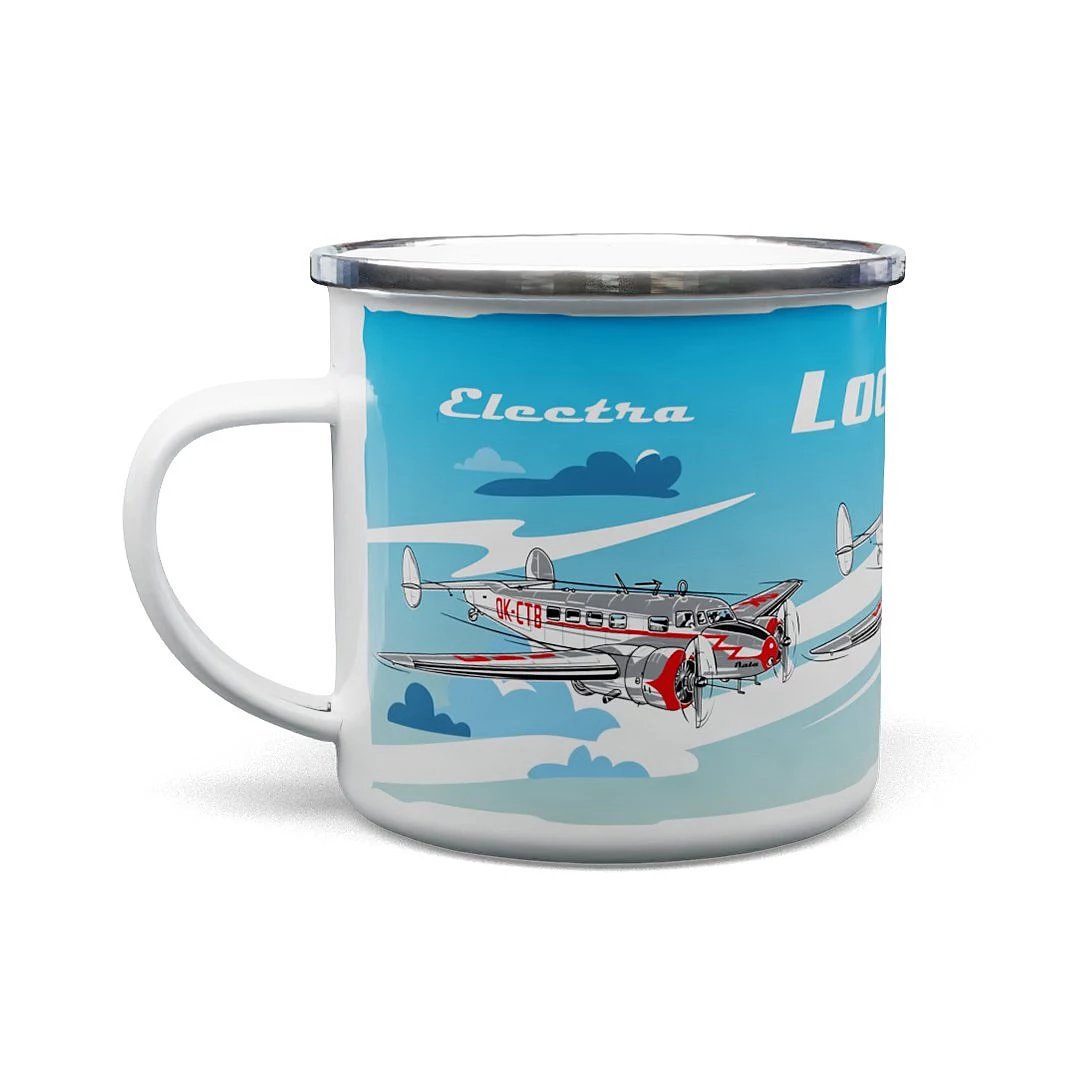 Tin mug Lockheed L-10 330 ml