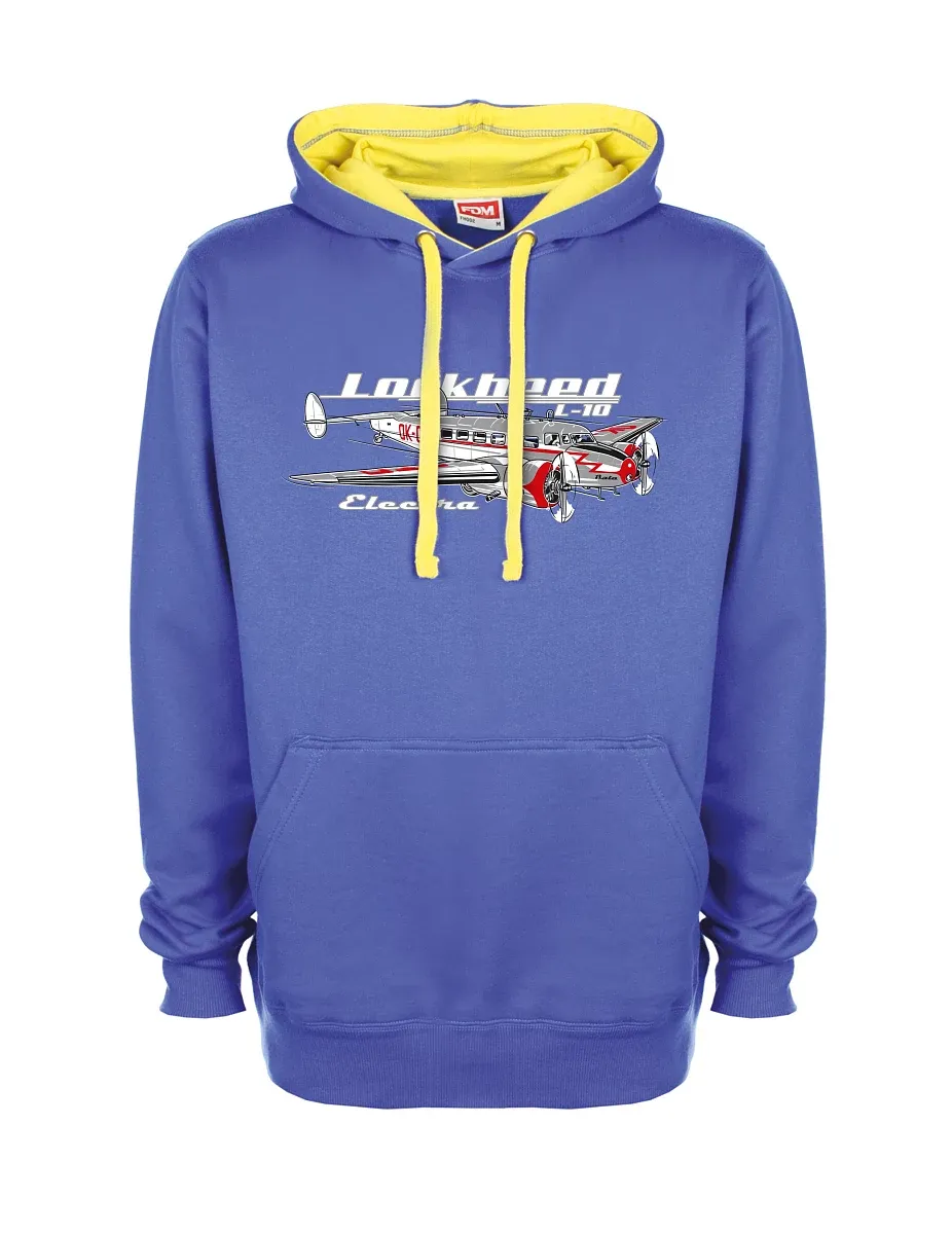 Yellow-blue sweatshirt Lockheed L-10