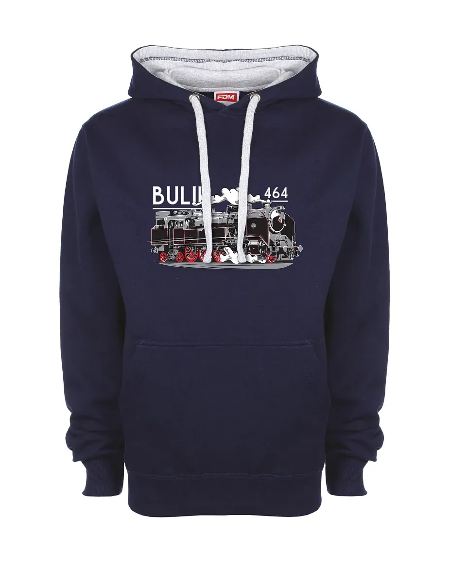 Grey-navy sweatshirt Locomotive 464
