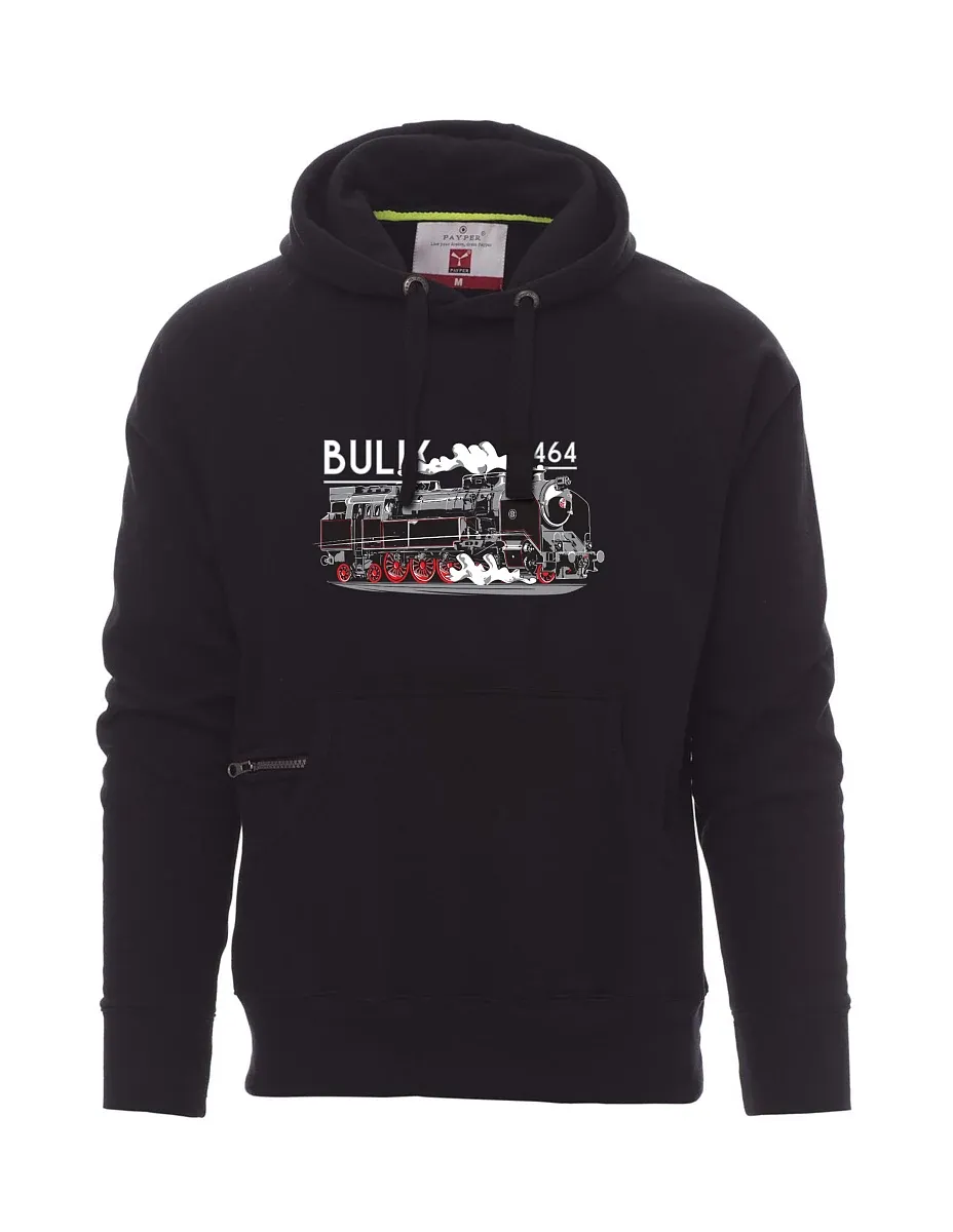 Black men´s sweatshirt Locomotive 464