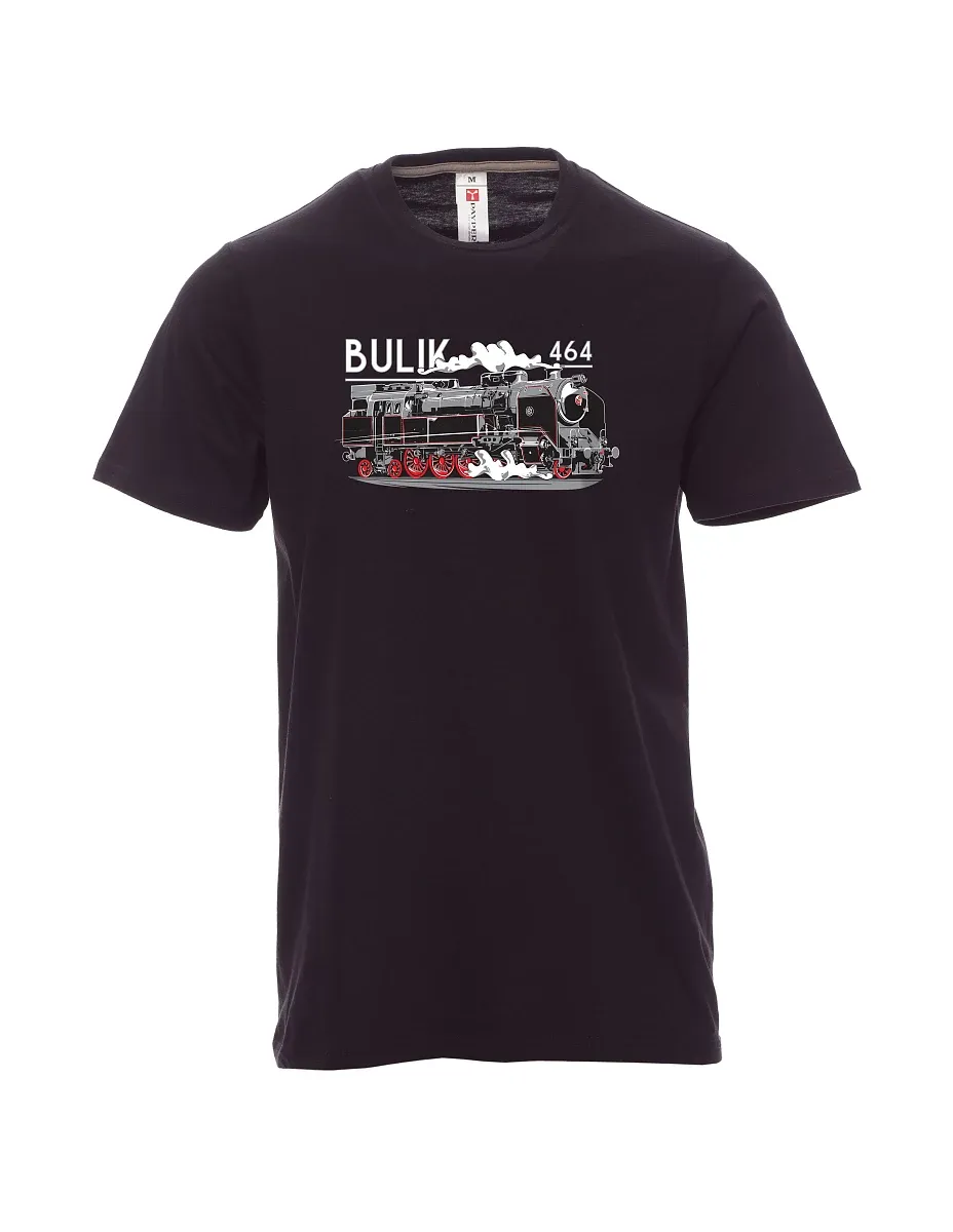 Black men´s T-shirt Locomotive 464