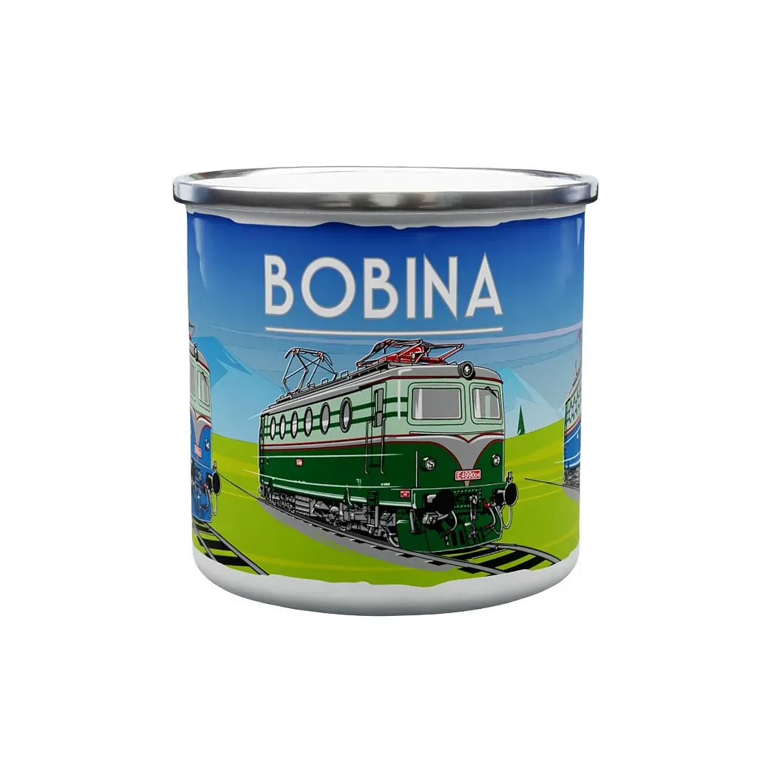 Tin mug Locomotive 140 330 ml