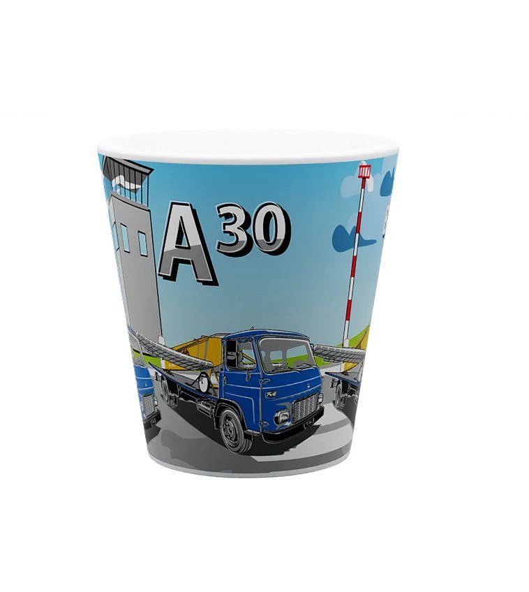 Ceramic mug Avia A30 and airplane BH - 1 300 ml