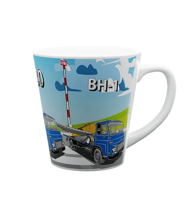 Ceramic mug Avia A30 and airplane BH - 1 300 ml