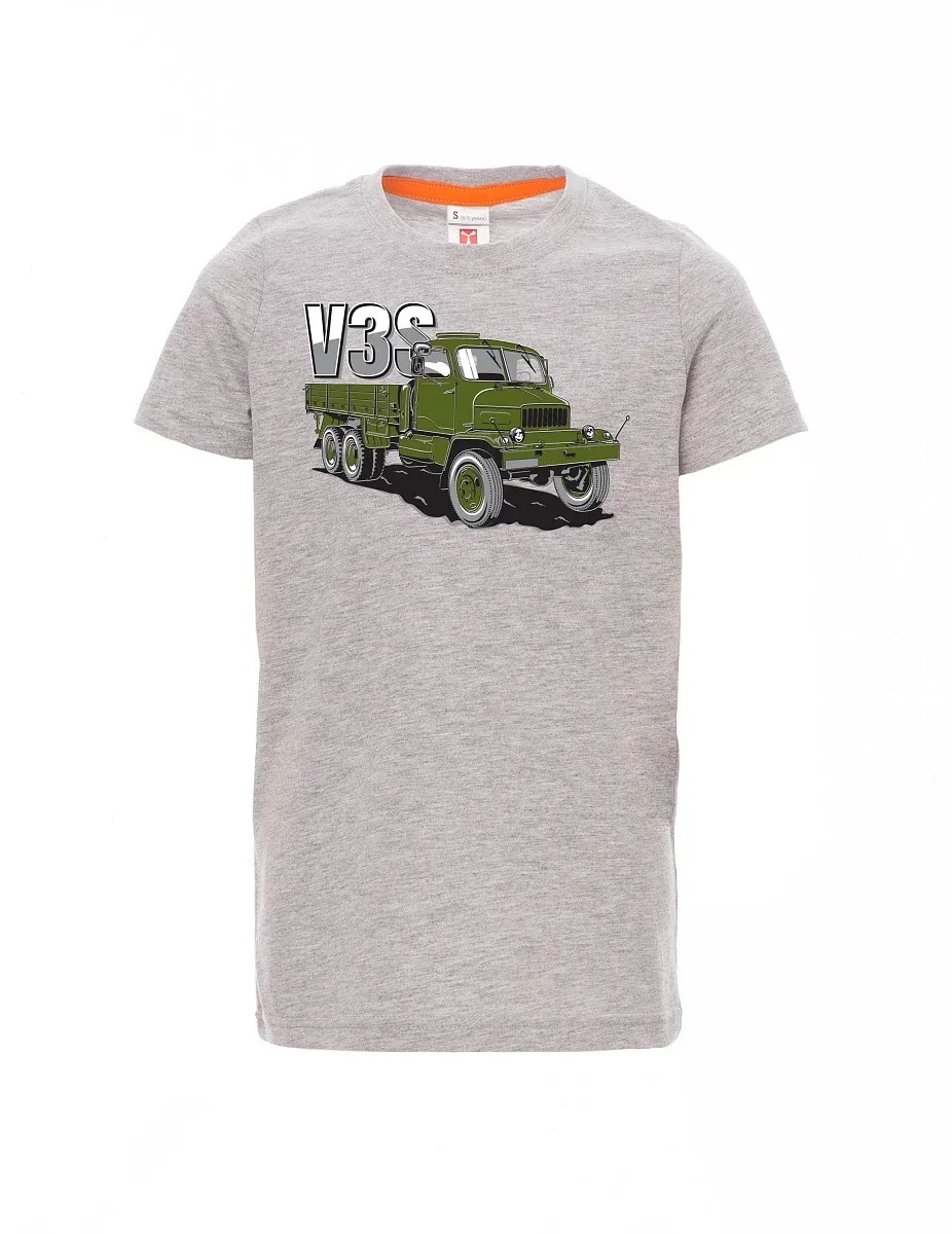 Family set of t-shirts Truck V3S Flatbed truck