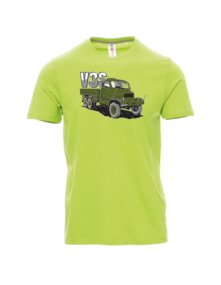 Family set of t-shirts Truck V3S Flatbed truck
