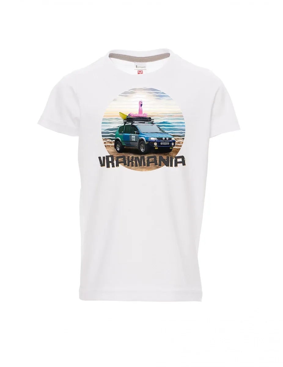 White children´s T-shirt Vrakmania