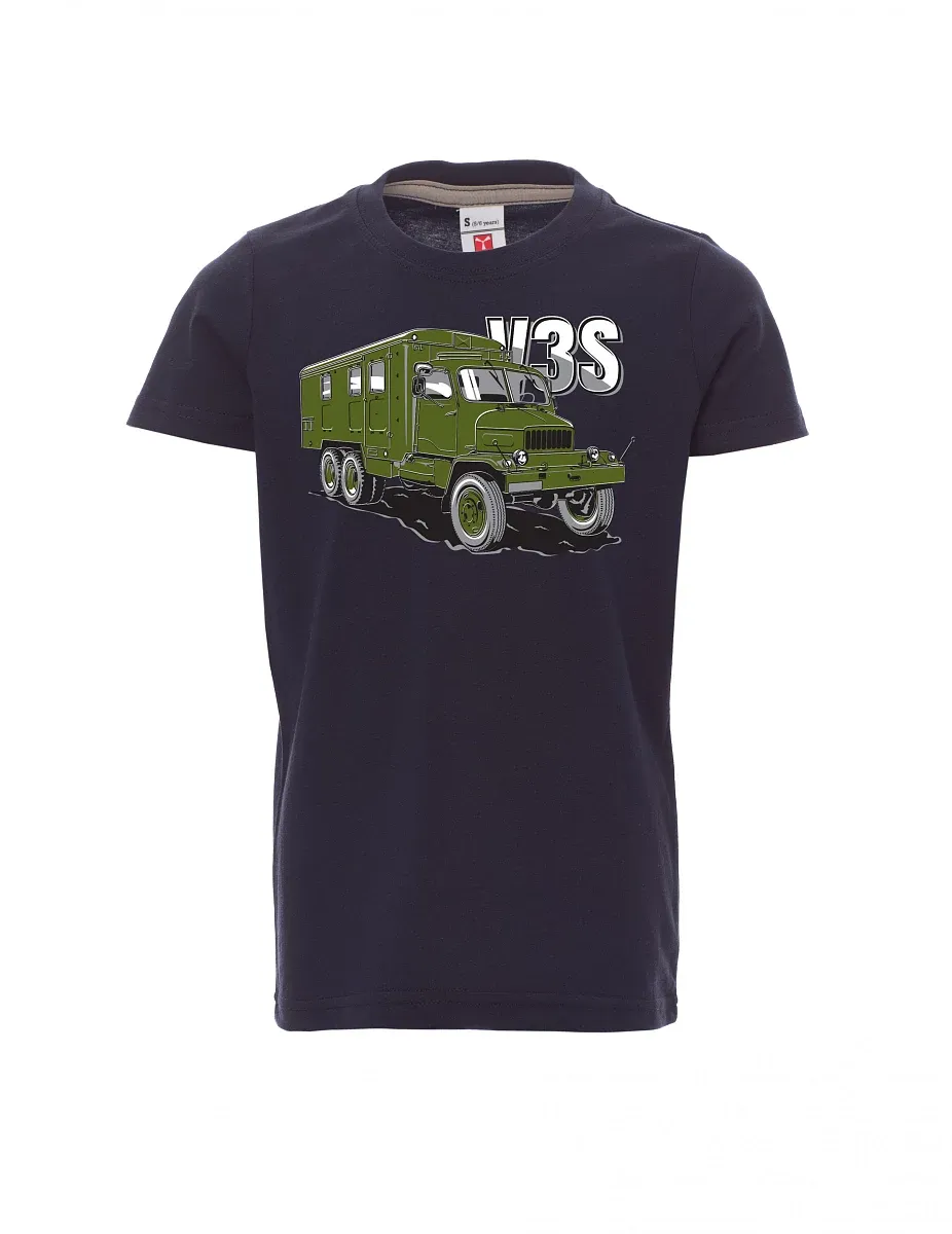 Navy children´s T-shirt Truck V3S  Cabinet
