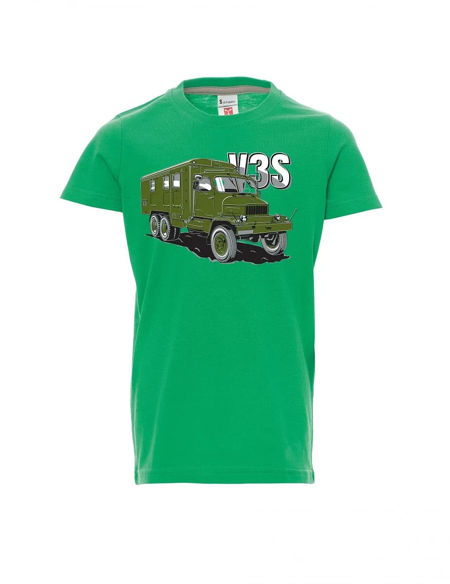 Green children´s T-shirt Truck V3S  Cabinet