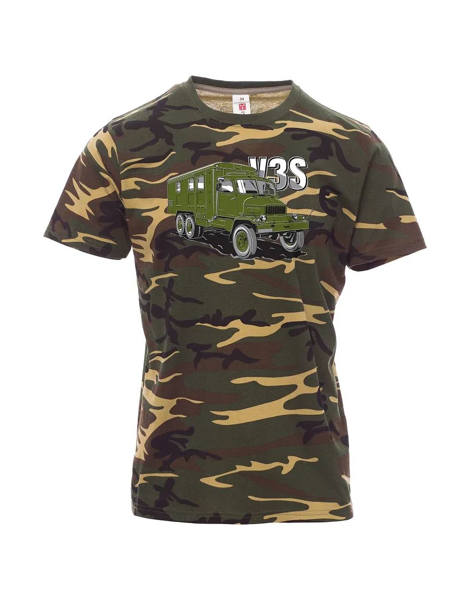 Camouflage men´s T-shirt Truck V3S  Cabinet