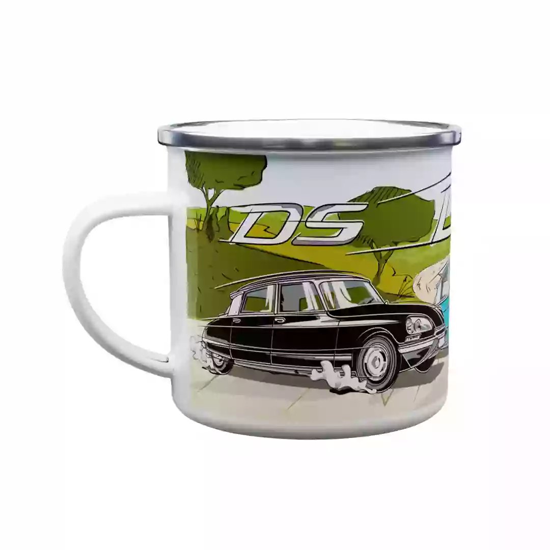 Tin mug french veteran DS 330 ml