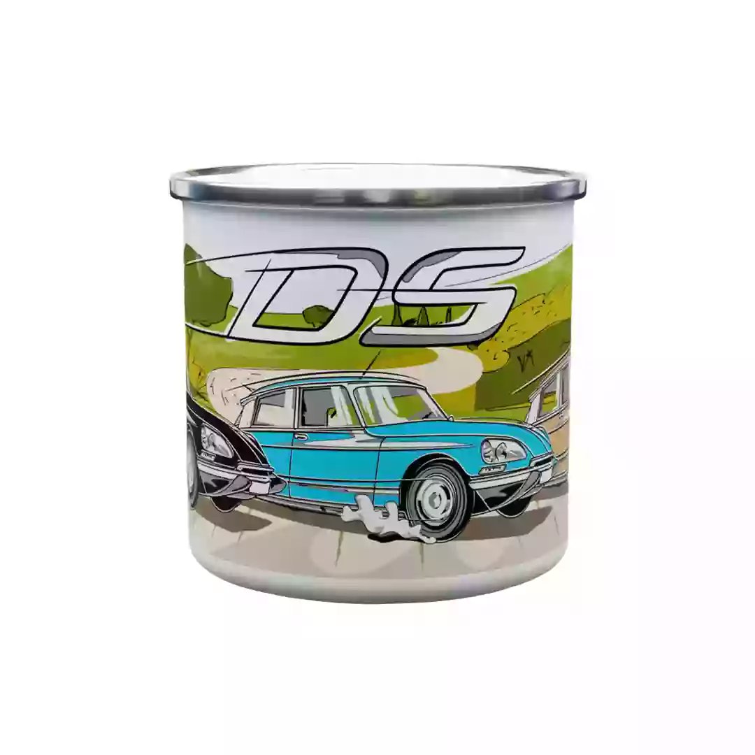 Tin mug french veteran DS 330 ml