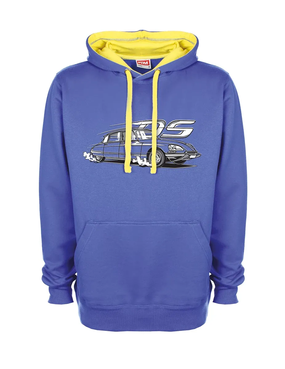 Yellow-blue sweatshirt french veteran DS
