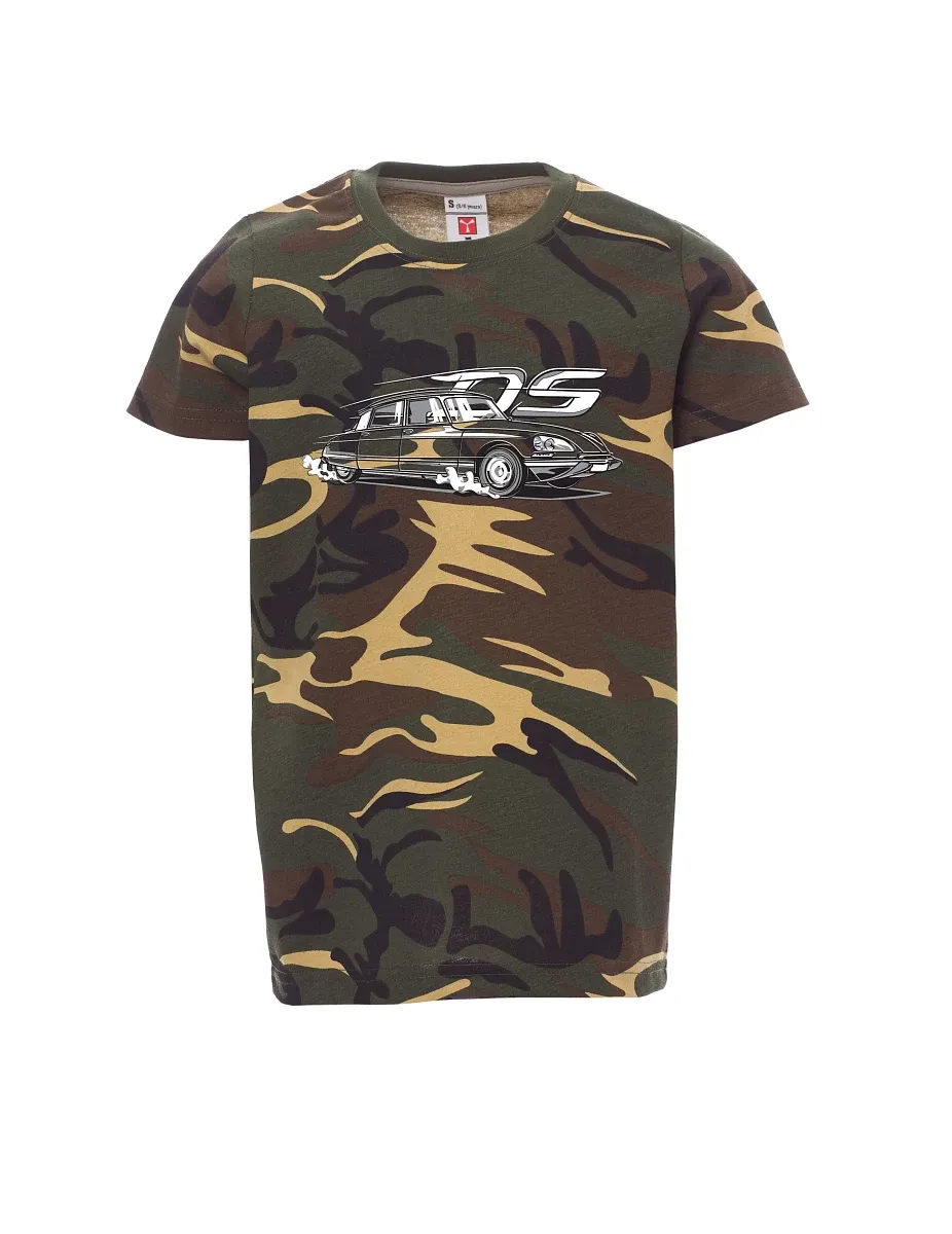 Camouflage children´s T-shirt french veteran DS