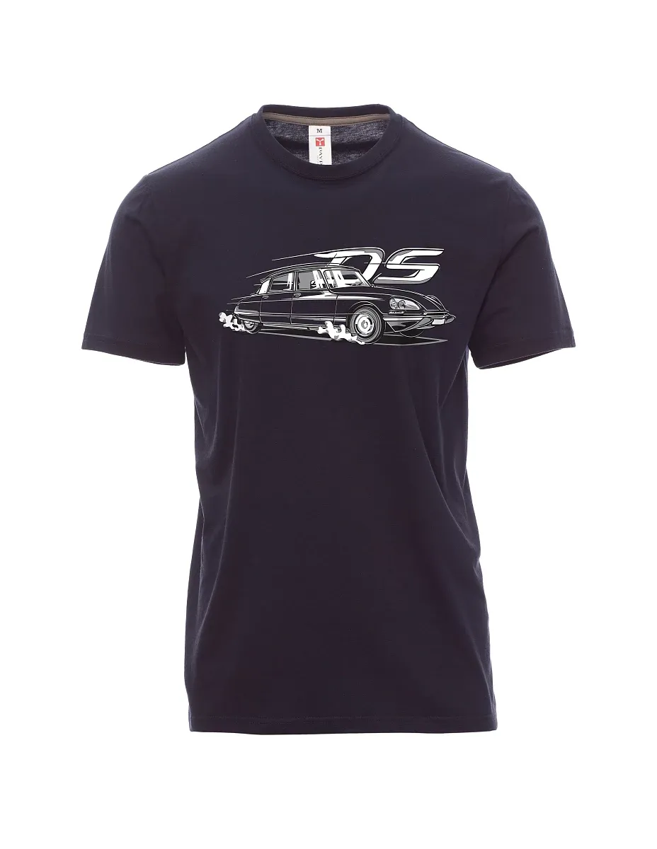 Navy men´s T-shirt french veteran DS