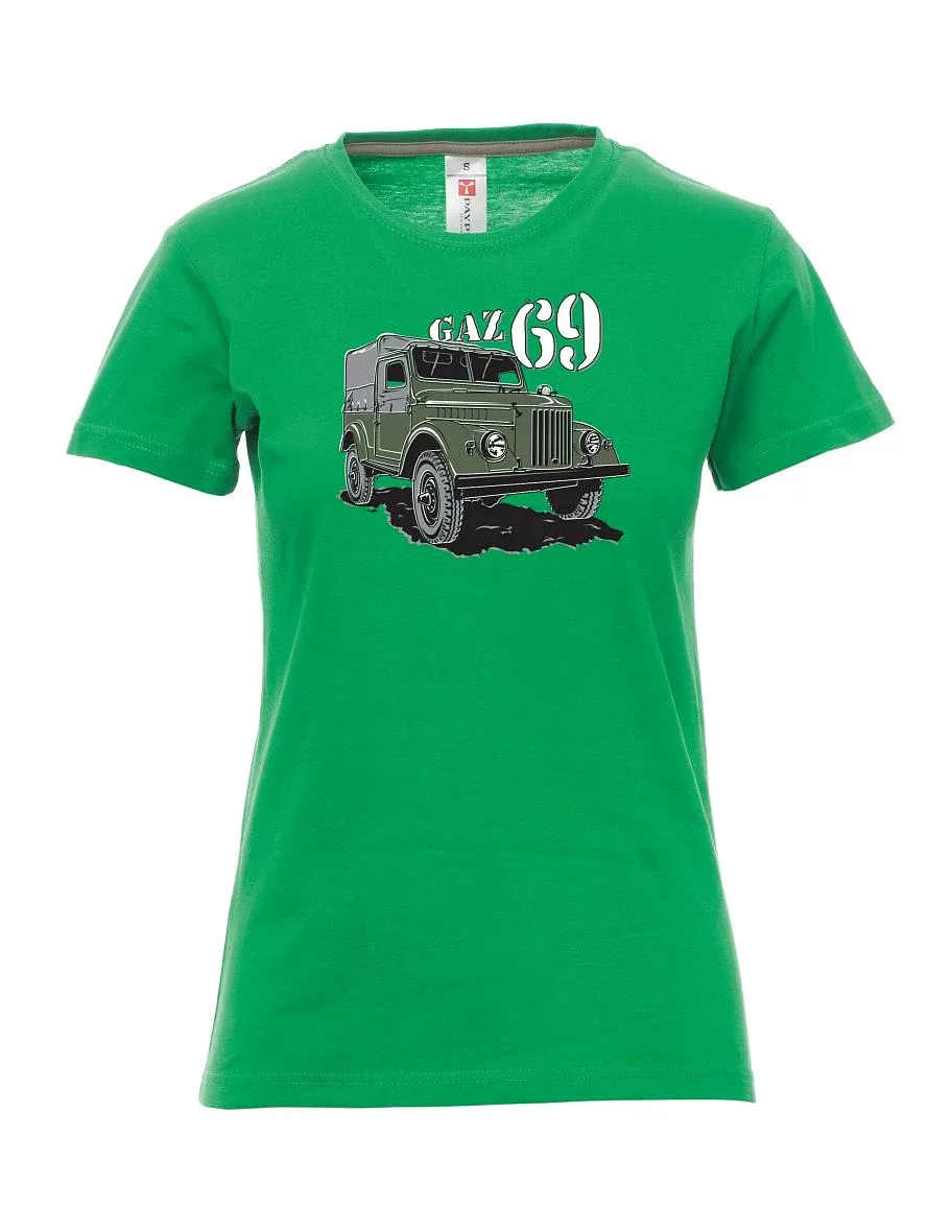 Green women´s T-shirt GAZ 69
