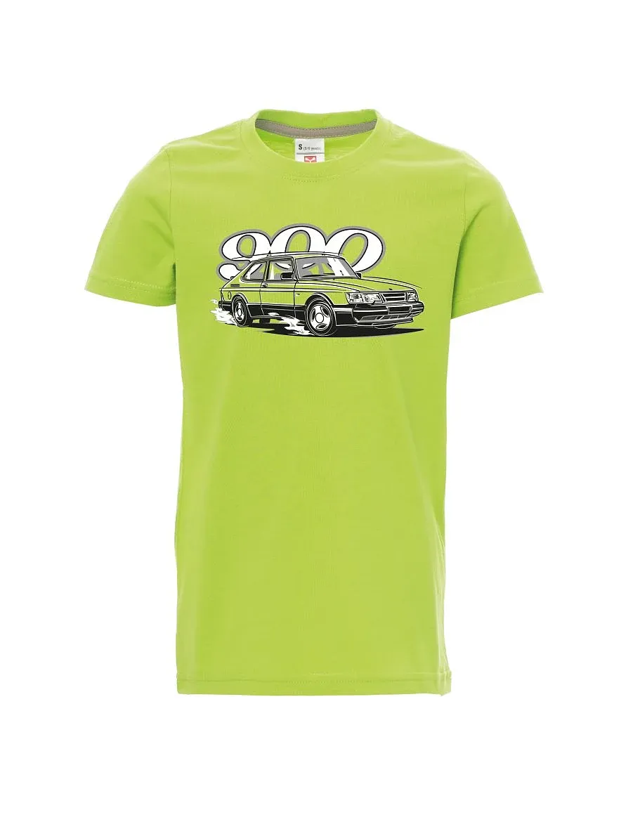 Light green children´s T-shirt Saabo 900