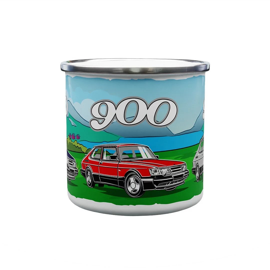 Tin mug Saabo 900 330 ml