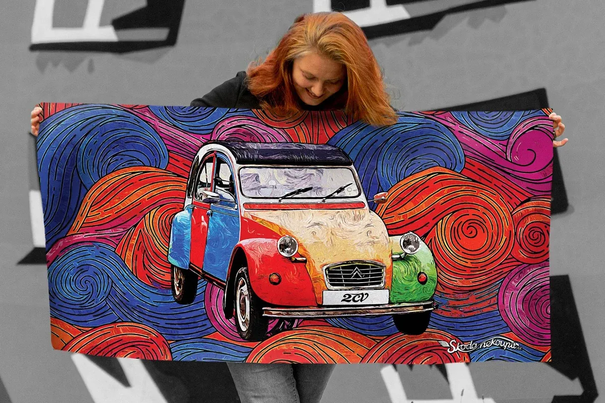 Bath towel 2CV