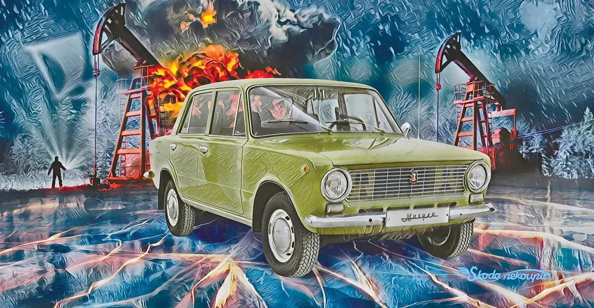Bath towel Lada-Žiguli