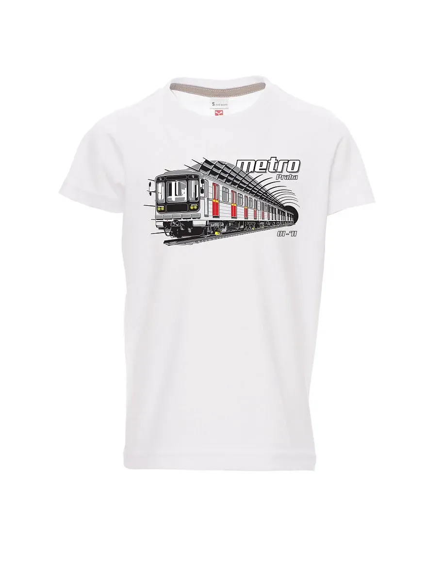 White children´s T-shirt Metro 81-71