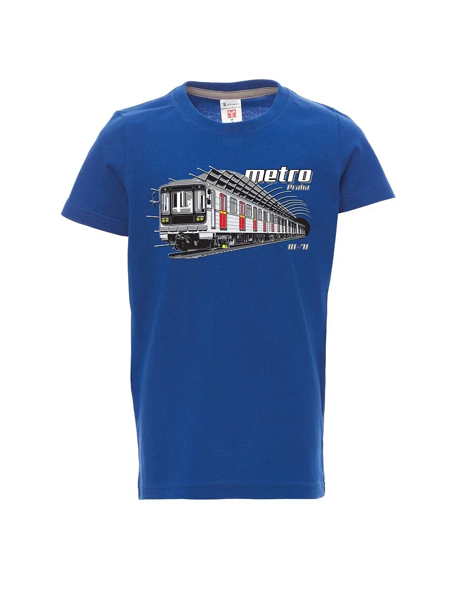Blue children´s T-shirt Metro 81-71