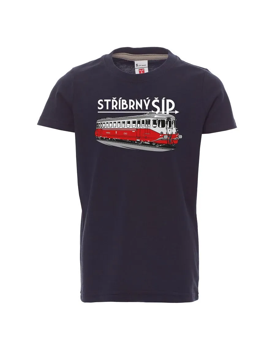 Navy children´s T-shirt Silver arrow M 260 001