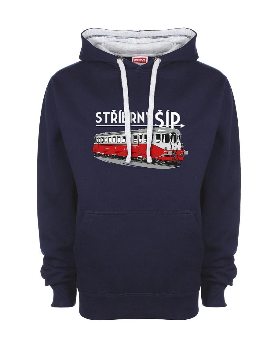 Grey-navy sweatshirt Silver arrow M 260 001