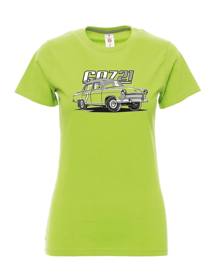 Lime women´s T-shirt GAZ 21