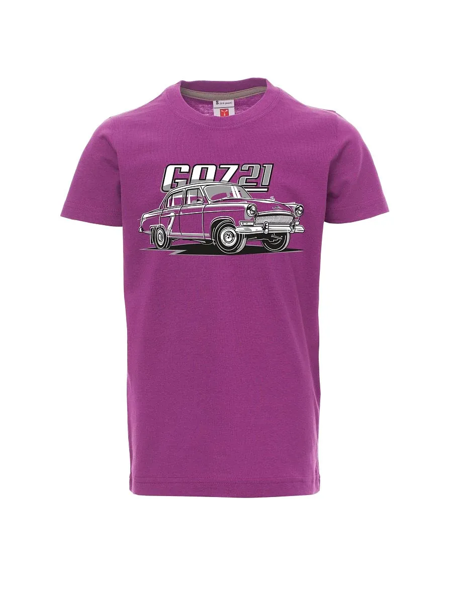 Purple children´s T-shirt GAZ 21