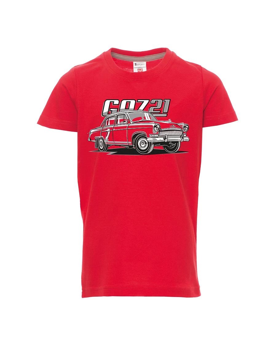 Red children´s T-shirt GAZ 21