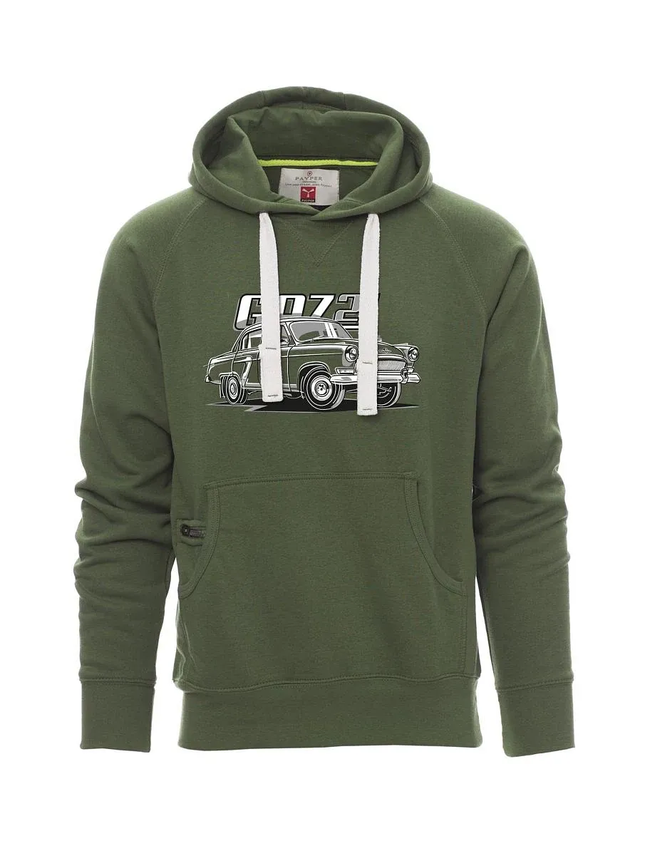 Dark green men´s sweatshirt GAZ 21