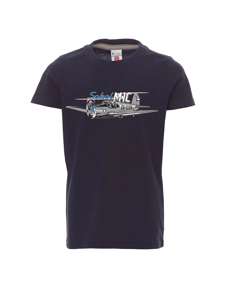 Navy children´s T-shirt Sokol aircraft