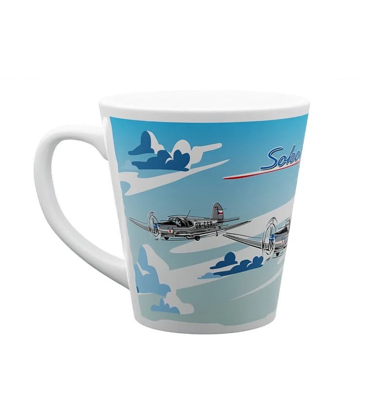 Ceramic mug Sokol aircraft 300 ml