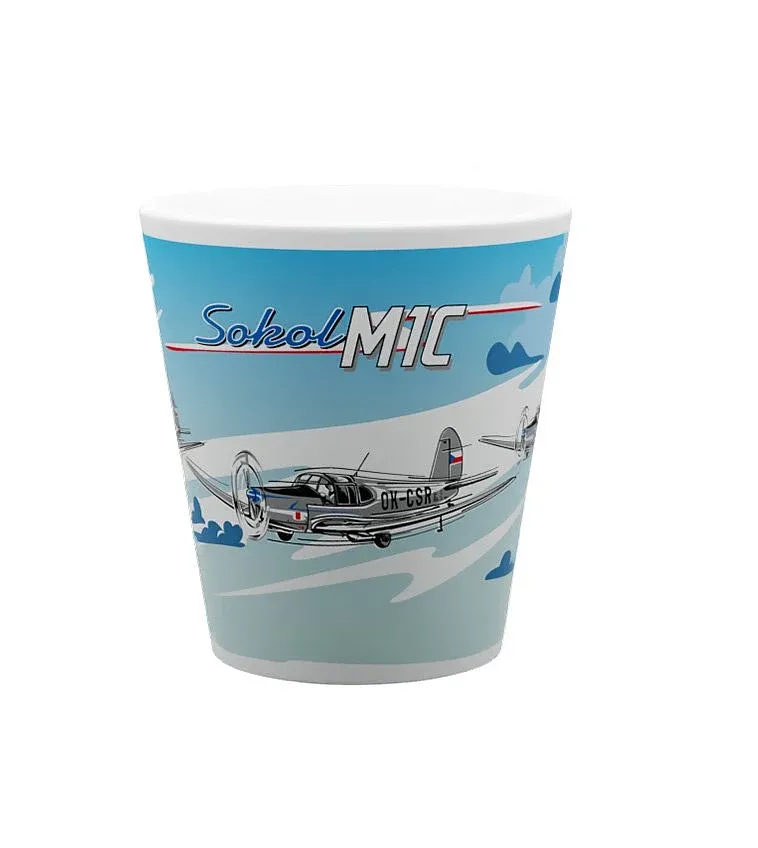 Ceramic mug Sokol aircraft 300 ml