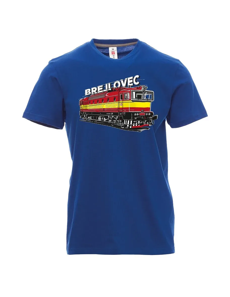 Blue men´s T-shirt Locomotive 753
