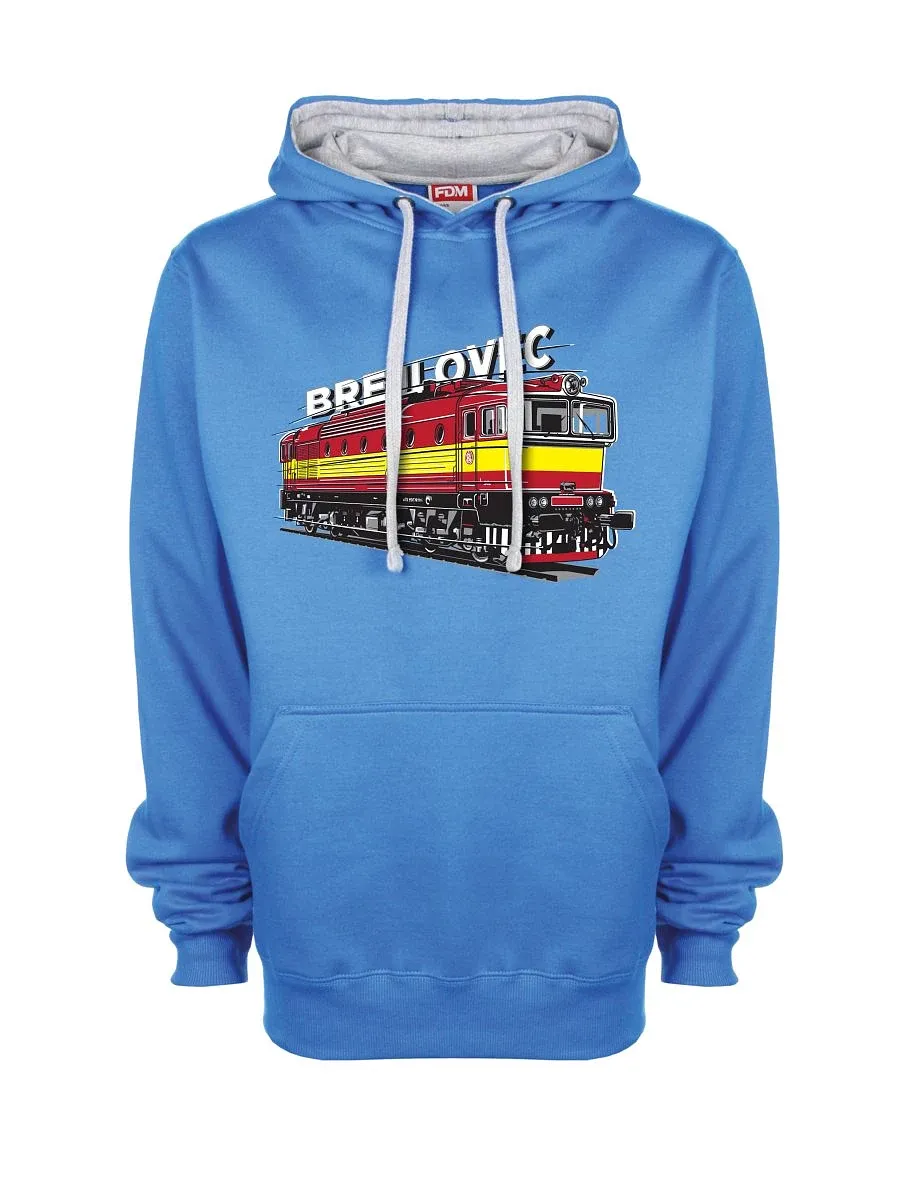 Grey-blue sweatshirt Locomotive 140