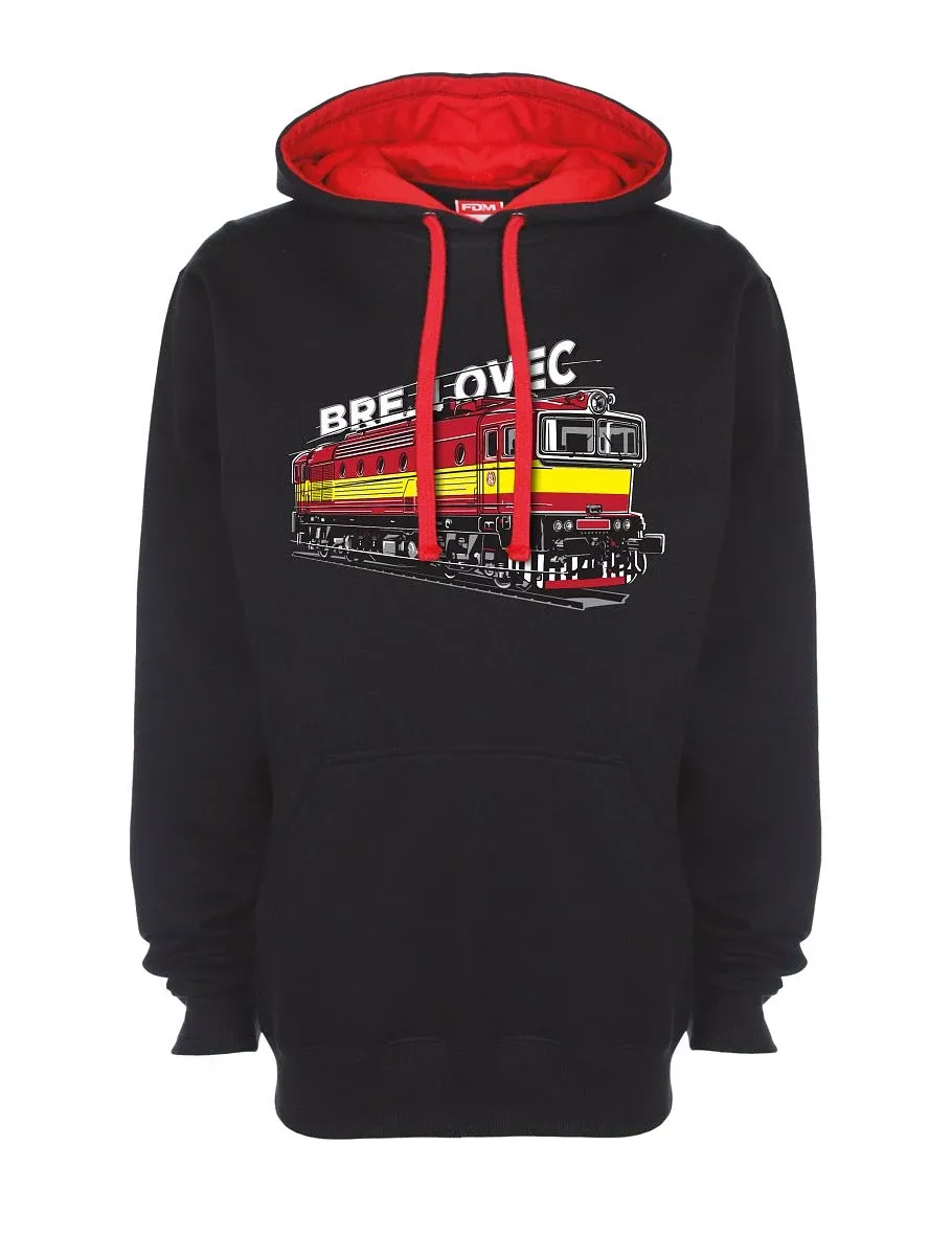 Red-black sweatshirt Locomotive 140