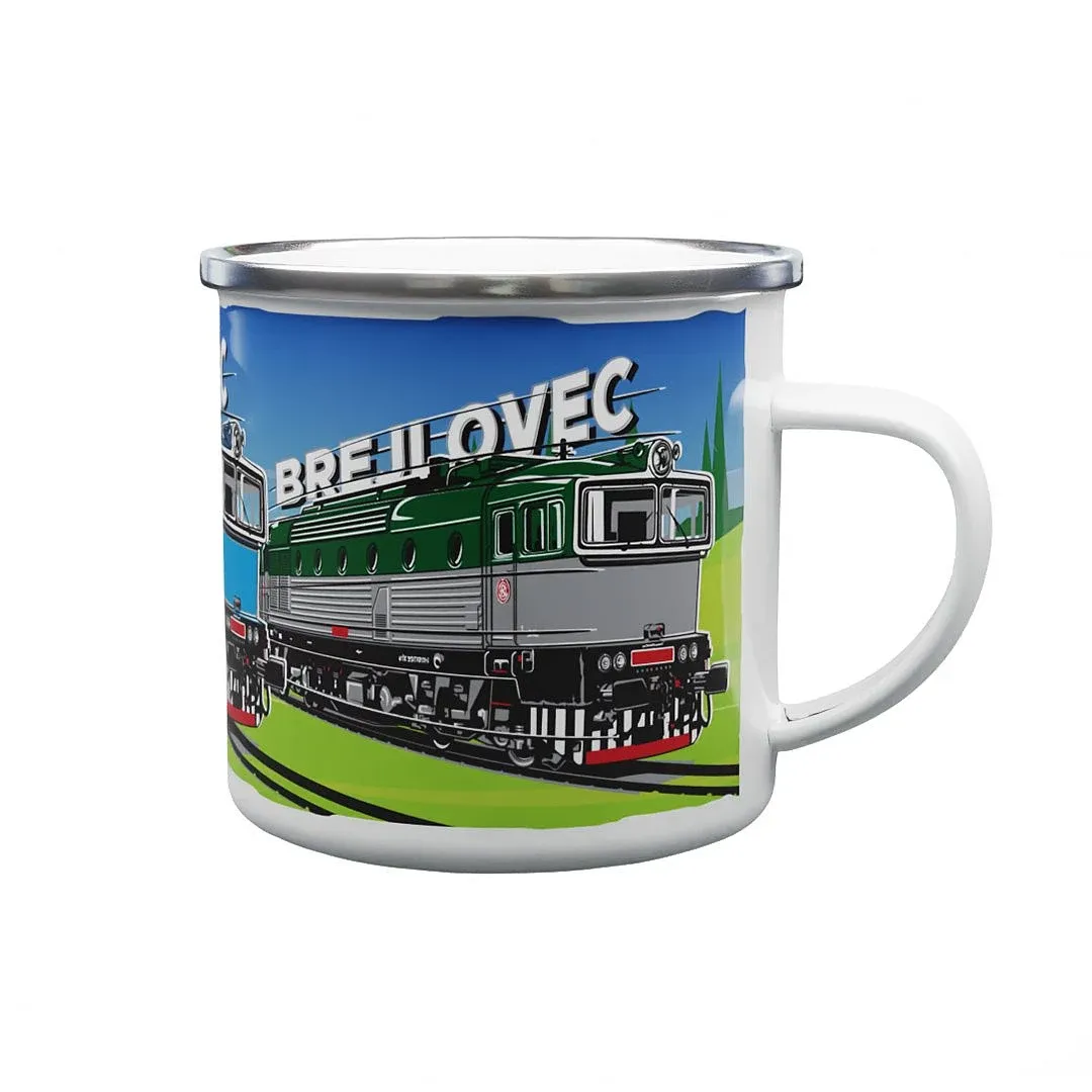 Tin mug Locomotive 140 330 ml