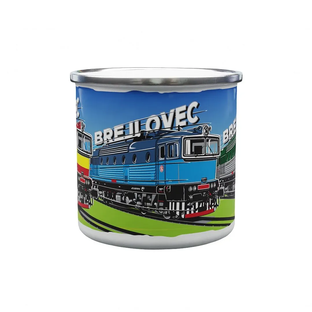 Tin mug Locomotive 140 330 ml
