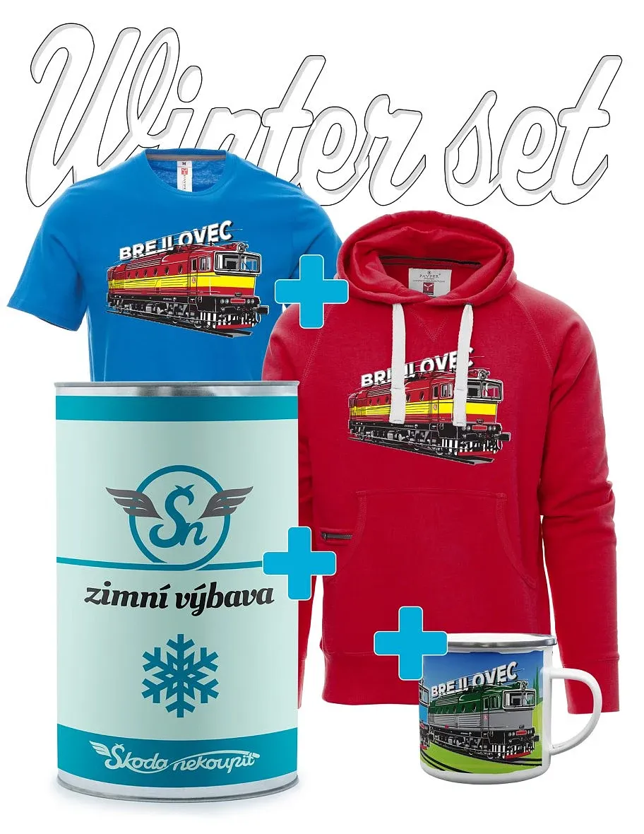 Gift winter set with Locomotive 753