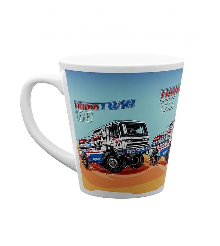 Ceramic mug TurboTwin from Dakar 1988 300 ml